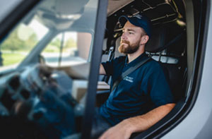 Crowland Man and a Van